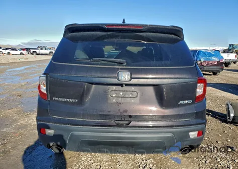 2019 Honda Passport Exl из США, поврежденный, VIN 5FNYF8H54KB014987